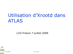 Quelques infos du CAF