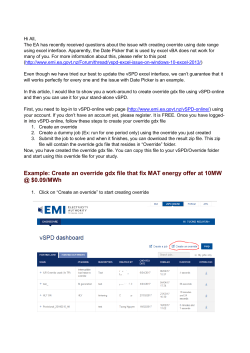 Example: Create an override gdx file that fix MAT energy offer at