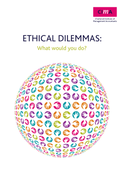 ETHICAL DILEMMAS: