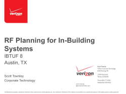 1045 Townley_RF Planning for In-Building Coverage