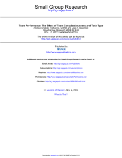Team Performance Small Group Research-2004-English-643