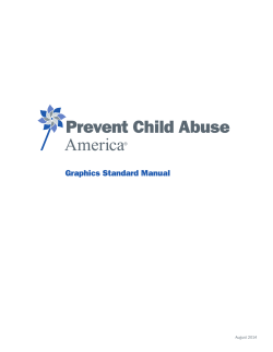 Graphics Standard Manual - Prevent Child Abuse America