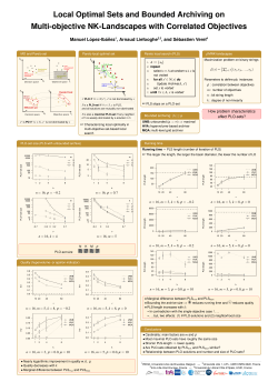 Local Optimal Sets and Bounded Archiving on Multi