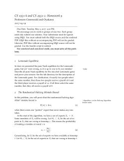 CS 1951-k and CS 2951-z: Homework 9