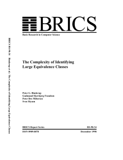 The Complexity of Identifying Large Equivalence Classes