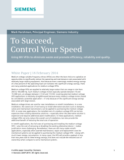 To Succeed, Control Your Speed