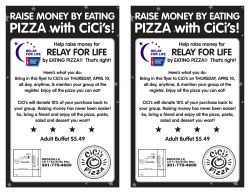 Pizza with CiCi`s! Pizza with CiCi`s!
