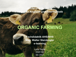 organic farming