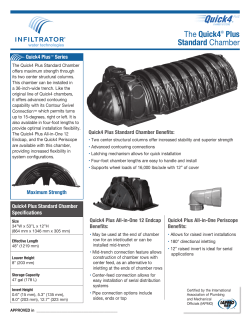 The Quick4&reg; Plus Standard Chamber