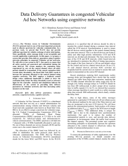 Data Delivery Guarantees in Congested Vehicular Ad Hoc Networks
