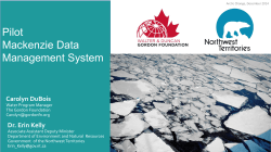 Mackenzie Data Management System
