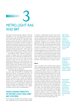 Metro, light rail and BRT - UN