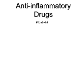 antiinflammatory lab 5