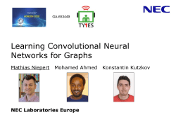 Learning Convolutional Neural Networks for Graphs