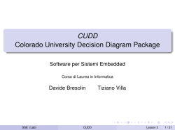 CUDD Colorado University Decision Diagram Package