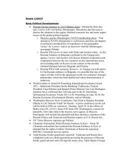 Russia - WikiLeaks