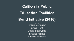 Group Project #1- facilities Bond