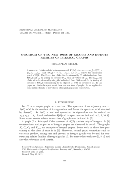 Spectrum of two new joins of graphs and infinite families of integral