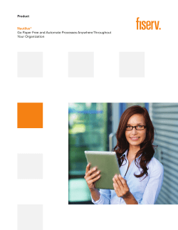 Nautilus&reg; Go Paper Free and Automate Processes