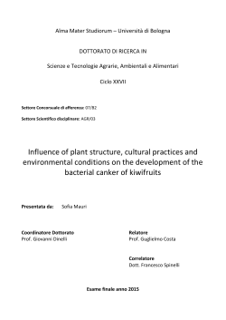Influence of plant structure, cultural practices and