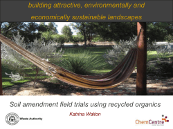 Soil Amendments Requirements