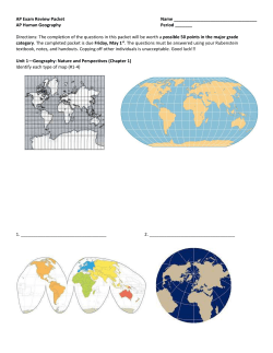 AP Exam Review Packet