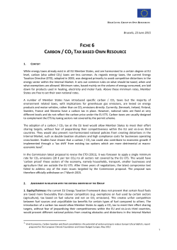 fiche 6 carbon /co 2 tax based own resource