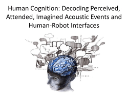 Human Cognition: Decoding Perceived, Attended, Imagined