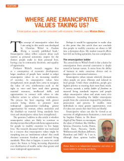 "Where are emancipative values taking us?" (PDF