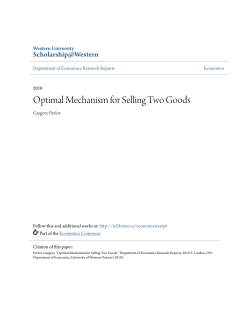 Optimal Mechanism for Selling Two Goods