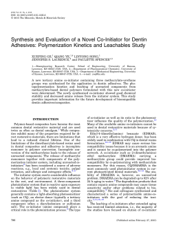 Synthesis and Evaluation of a Novel Co