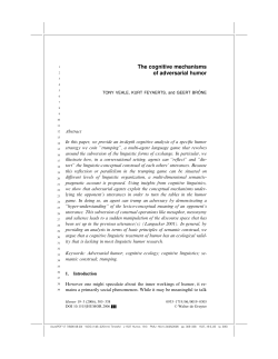 The cognitive mechanisms of adversarial humor