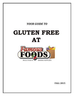 gluten free at famous foods