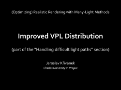 Optimizing Realistic Rendering with Many-Light Metohds