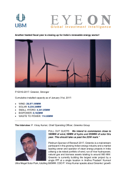 Another heated fiscal year is closing up for India`s renewable energy