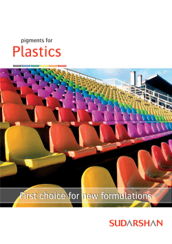 Pigments for Plastics
