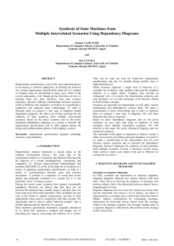Synthesis of State Machines fromMultiple Interrelated Scenarios