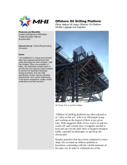 Offshore Oil Drilling Platform