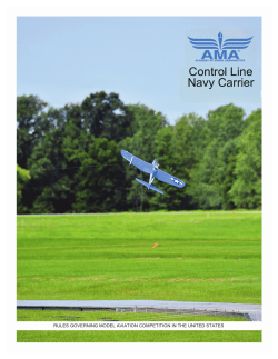 Control Line Navy Carrier - Academy of Model Aeronautics