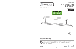 Item# 0420865 - UT T12 Shop Light - R2.2
