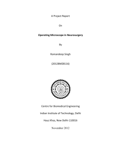 Operating Microscope in Neurosurgery