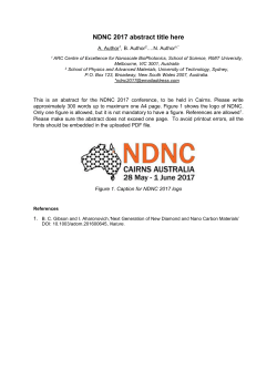 NDNC 2017 abstract template