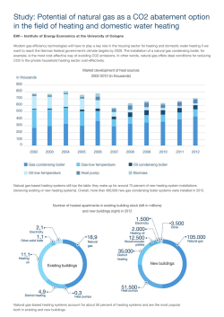 Study: Potential of natural gas as a CO2 abatement option