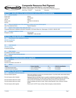 Composite Resource Red Pigment