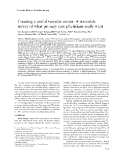A statewide survey of what primary care physicians really want