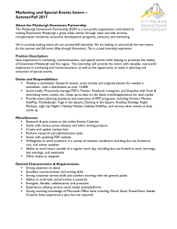 Marketing and Special Events Intern