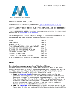 Sept Oct 16 Program and Exhibits Guide