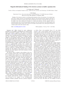 Magnetic-field-induced binding of few-electron systems in
