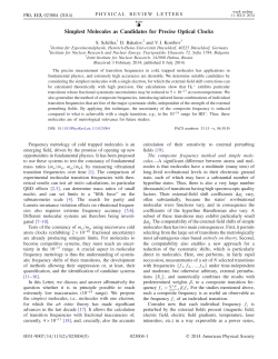 Simplest Molecules as Candidates for Precise Optical Clocks