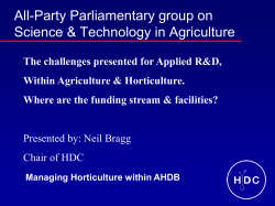 Diseases and Pests of Bedding Plants